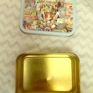 London themed tin